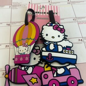 Hello Kitty 4PC Luggage Tag Set